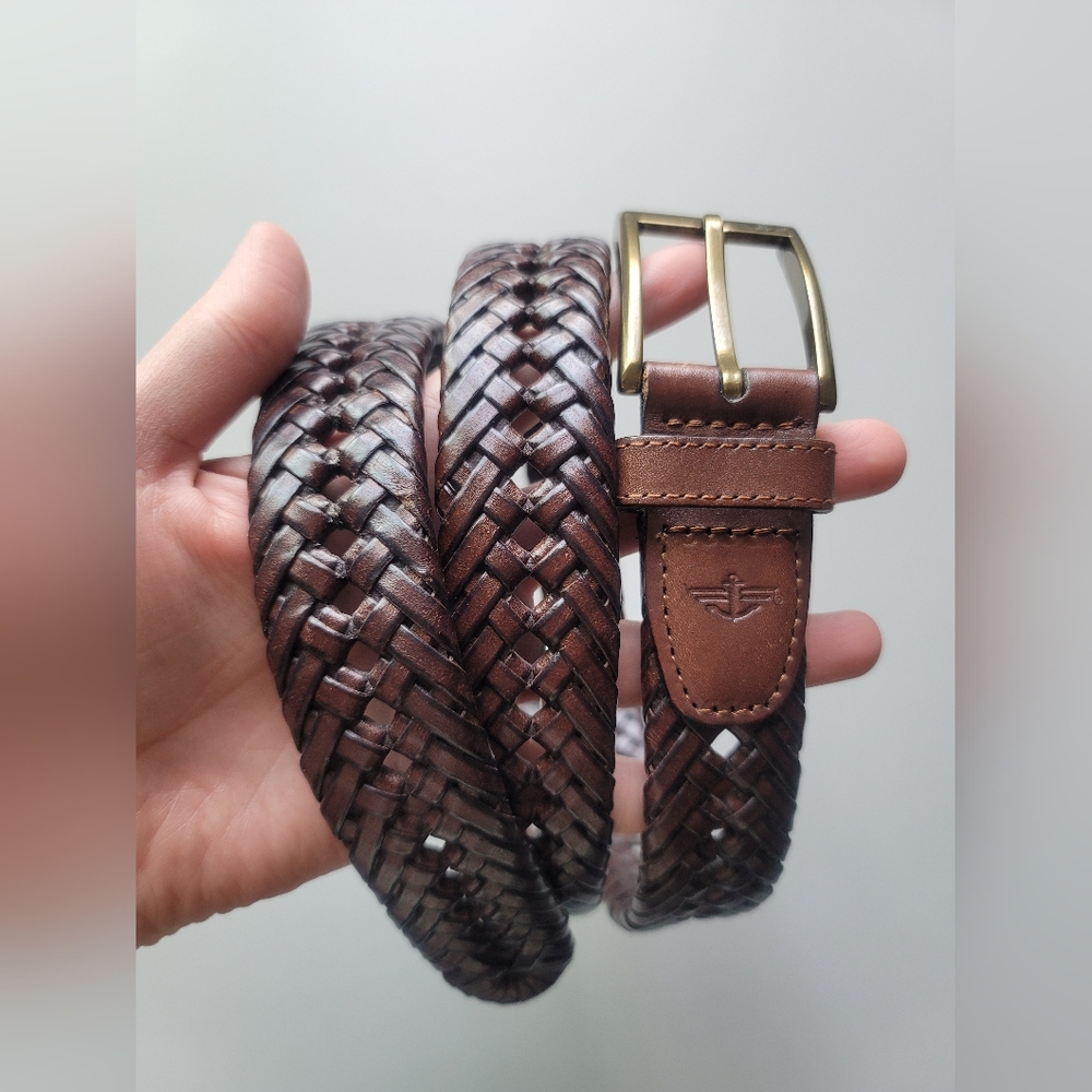 Mens Brown 40" Casual Belt